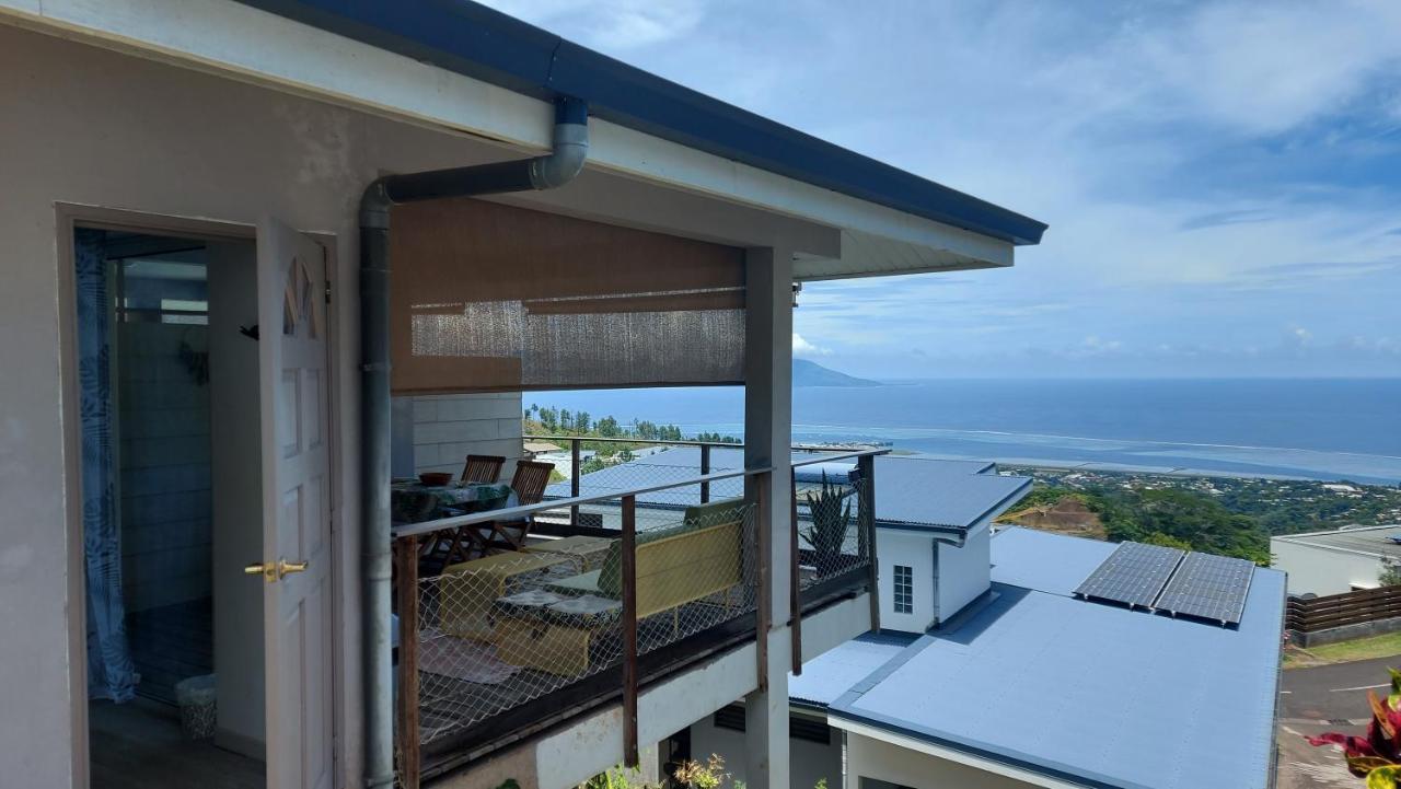 Studio Vaimiti Pour 2 Personnes Vue Mer Et Moorea Faaa Zewnętrze zdjęcie