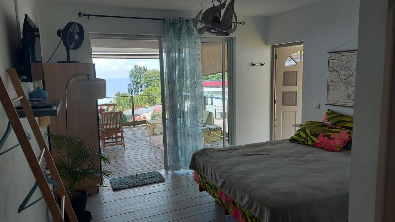 Studio Vaimiti Pour 2 Personnes Vue Mer Et Moorea Faaa Zewnętrze zdjęcie