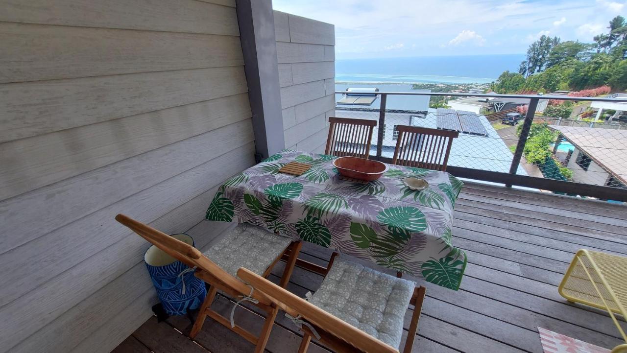 Studio Vaimiti Pour 2 Personnes Vue Mer Et Moorea Faaa Zewnętrze zdjęcie
